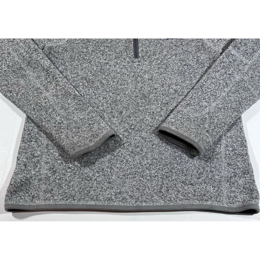 Patagonia Better Sweater Heather Grey 1/4 Zip Pullover Fleece Youth XL 14 - Picture 2 of 13